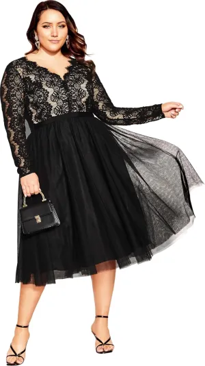 City Chic Women's Dress-Rare Beauty