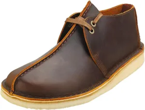Clarks Originals Mens Desert Trek Leather Shoes
