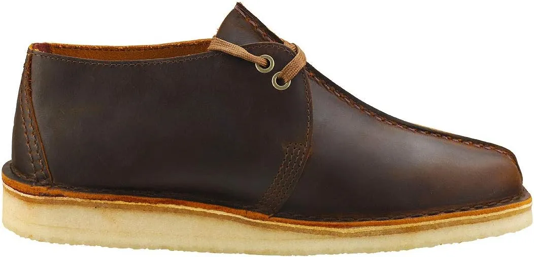 Clarks Originals Mens Desert Trek Leather Shoes