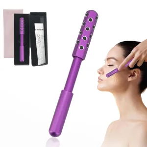 Clarvaa Sculpt & Lift Beauty Roller - 24 Tourmaline Stones Facial Roller for Face Lift, Depuffing and Skin Tightening, Beauty Sculptor Wand, Uplift Facial Roller for Face, Eye, Chin, Body (1 PCS)