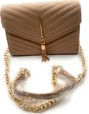 Clutch Crossbody Bag Quilted Evening Bag for Women Fashion Shoulder Clutch Handbag with Chain