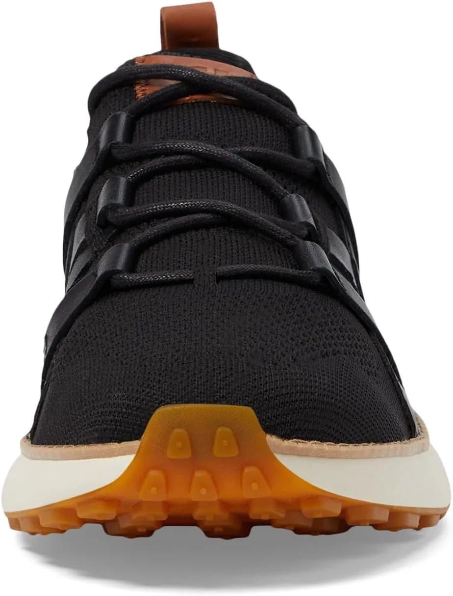 Cole Haan Men's Grand Motion Woven Stitch 2, Black/British Tan/Ivory, 10-M US