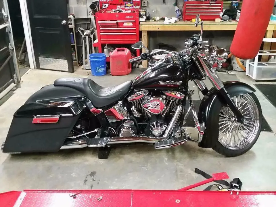 Complete Standard Bagger Kit for Softail Bikes '89- 2019 SKU: RASOFTAILCNV