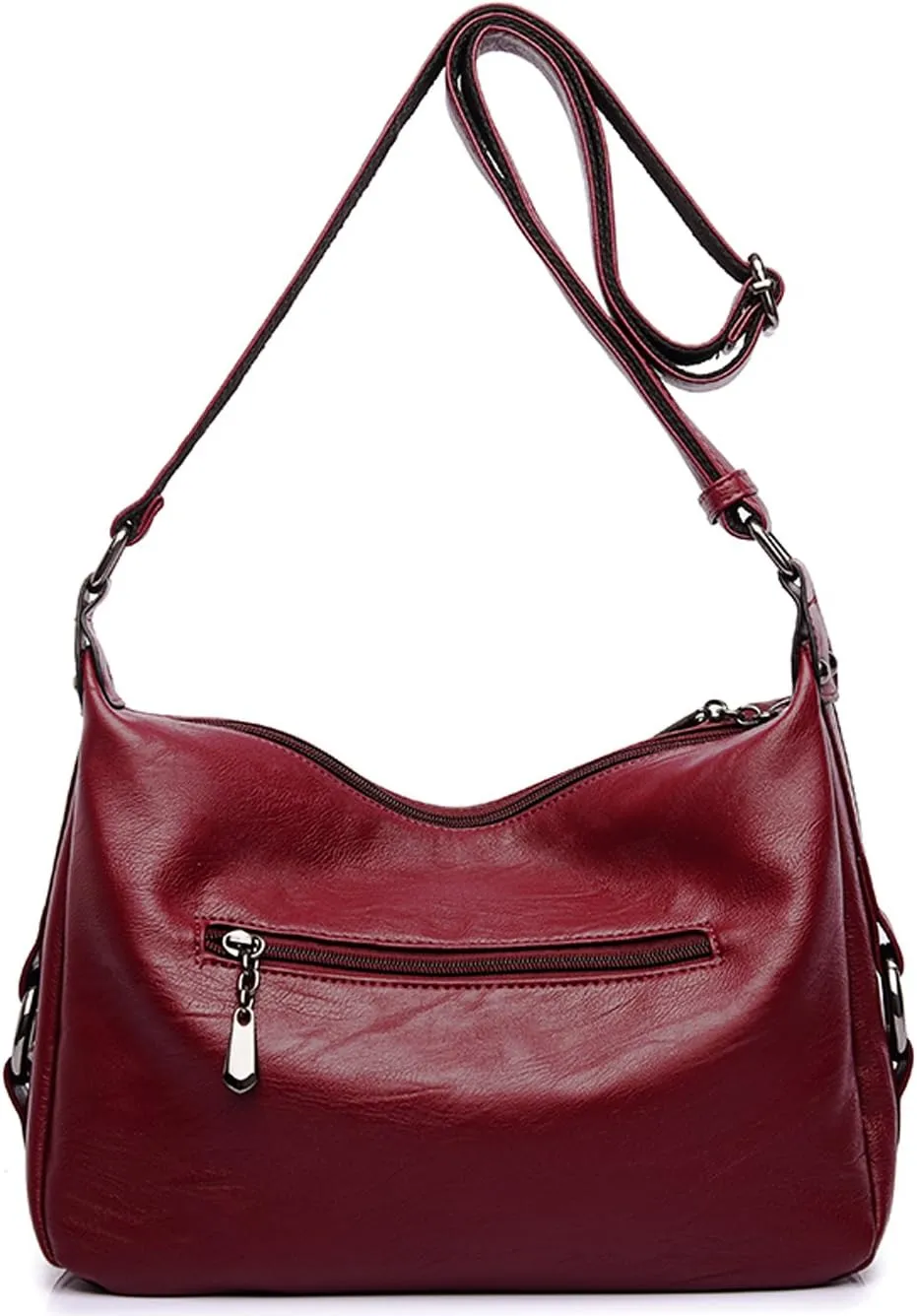 Covelin Women's Medium Retro Sling Shoulder Bag from, Soft Faux Leather Handbag