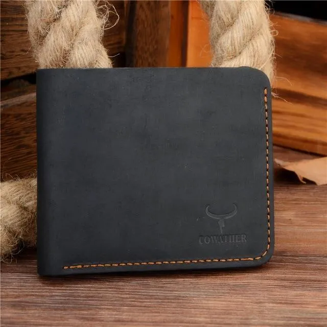 COWATHER™ Genuine Leather Vintage Wallet