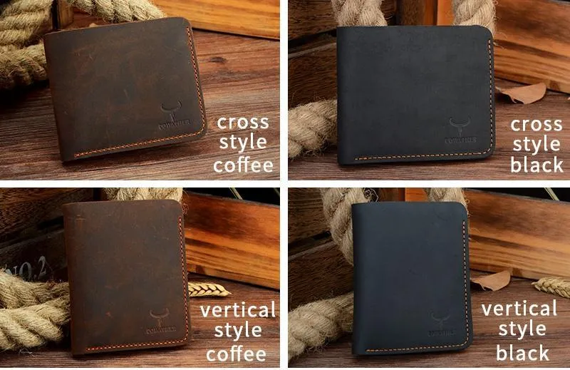 COWATHER™ Genuine Leather Vintage Wallet