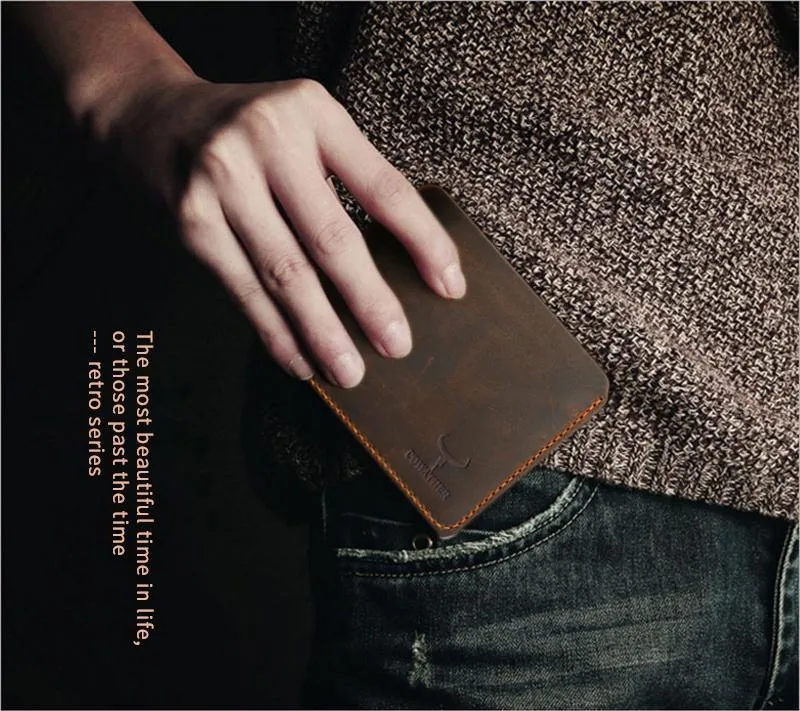 COWATHER™ Genuine Leather Vintage Wallet