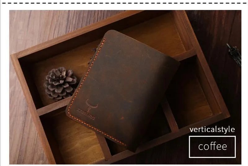 COWATHER™ Genuine Leather Vintage Wallet