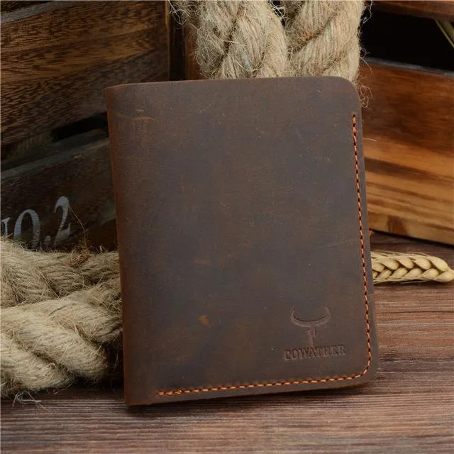 COWATHER™ Genuine Leather Vintage Wallet