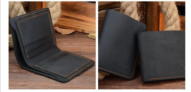 COWATHER™ Genuine Leather Vintage Wallet