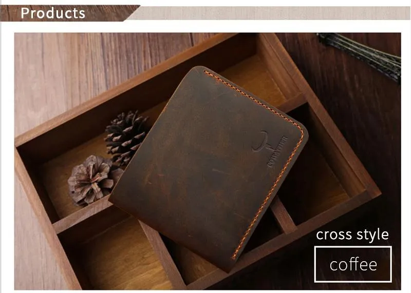 COWATHER™ Genuine Leather Vintage Wallet
