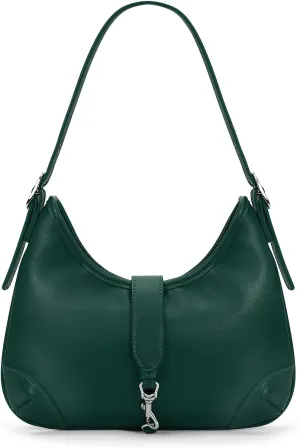 Crescent Shoulder Bag Purses For Women Half Moon Faux Leather Handbag Designer Underarm Hobo Bag Soft Travel