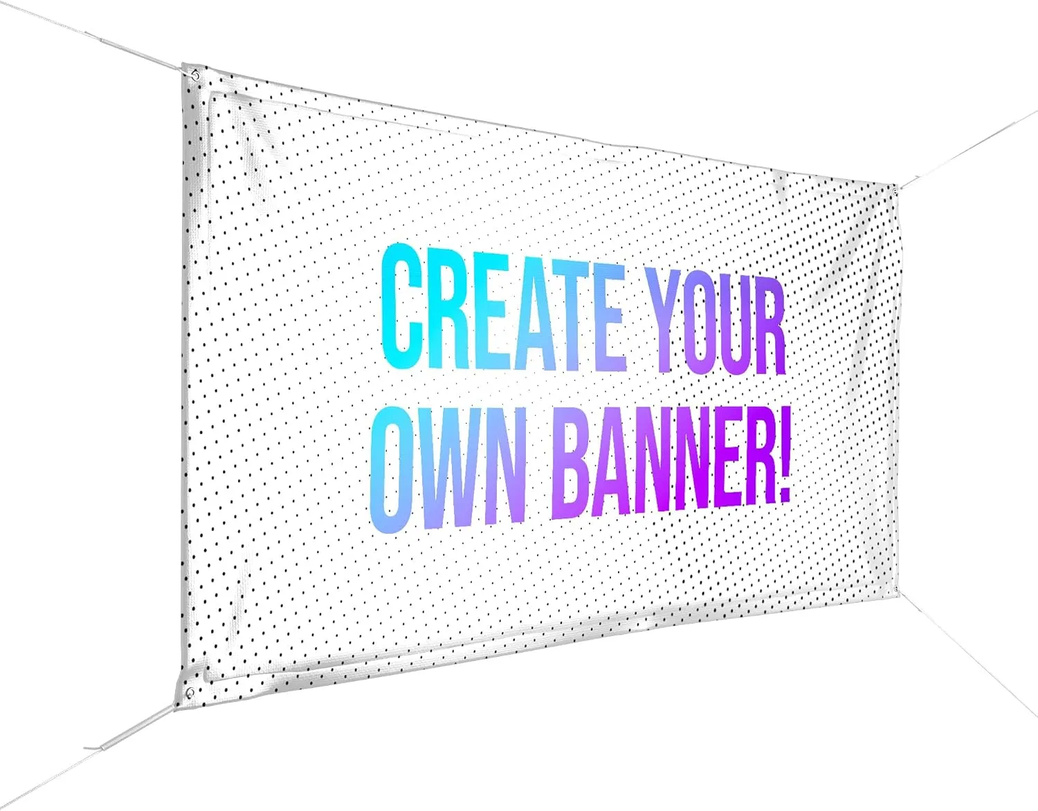 Custom Banner, Personalized Banner, 13oz Vinyl Full Color Printing, Indoor & Outdoor Sign for Events Retail Graduation Birthday