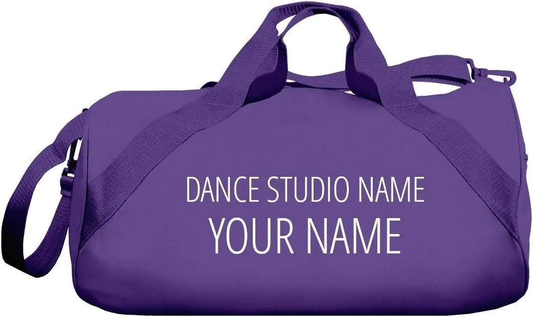 Custom Dance Gym Bag for Dancers: Barrel Duffel Bag