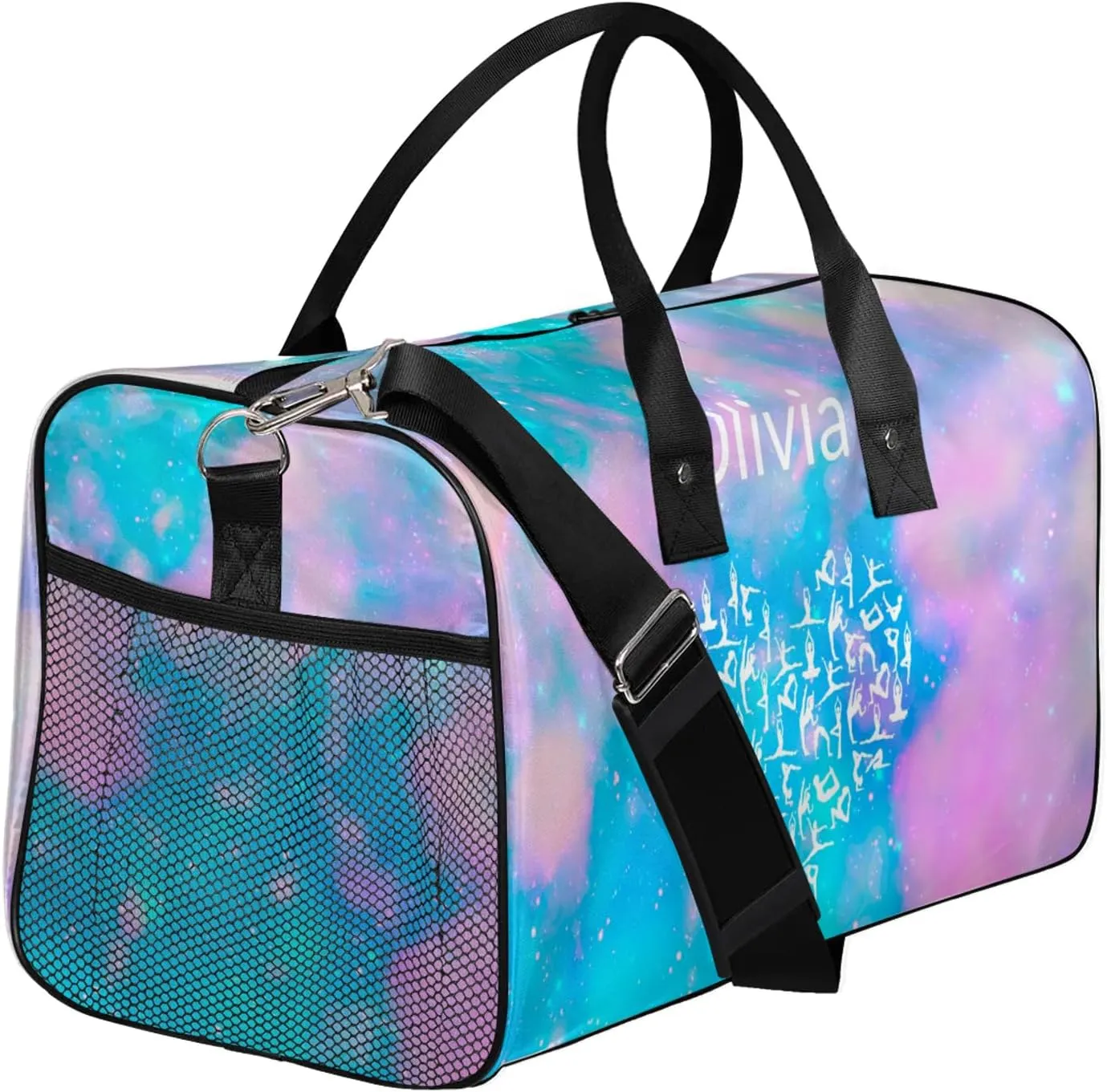 Custom Gymnastics Duffel Bag Personalized Name Dance Ballet Bags Waterproof