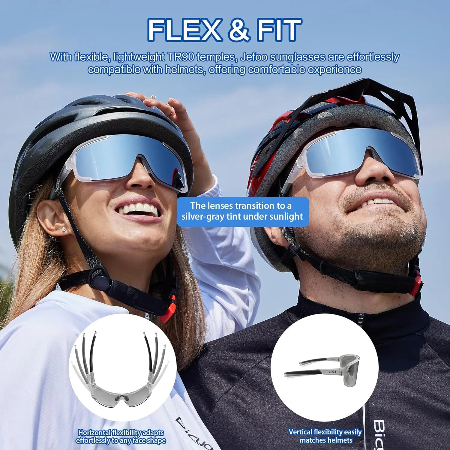 Cycling Sunglasses for Women Men UV Protection Running Baseball MTB Biking Shades Sports Glasses