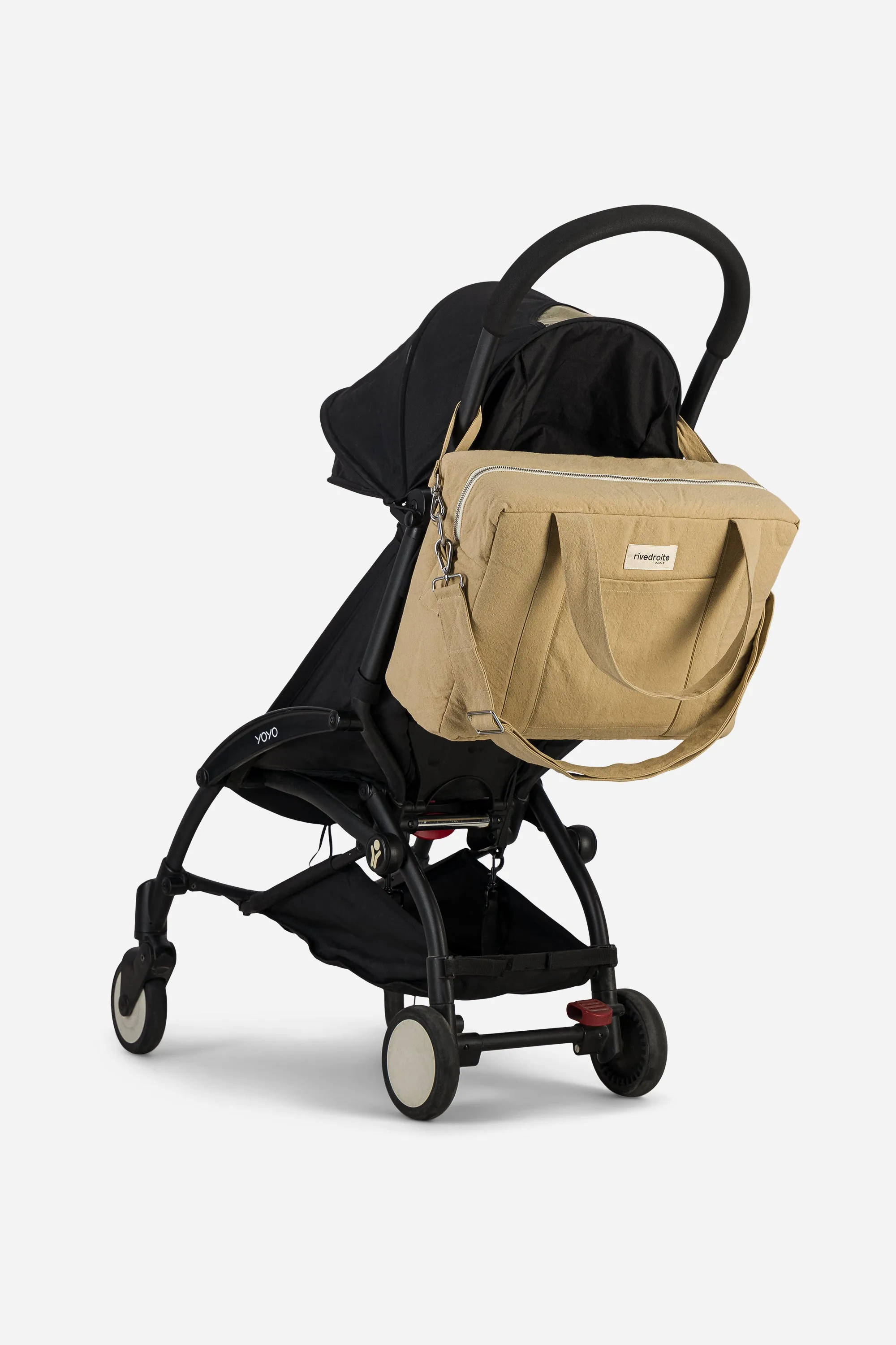 Darcy the anti diaper bag - Recycled cotton Beige
