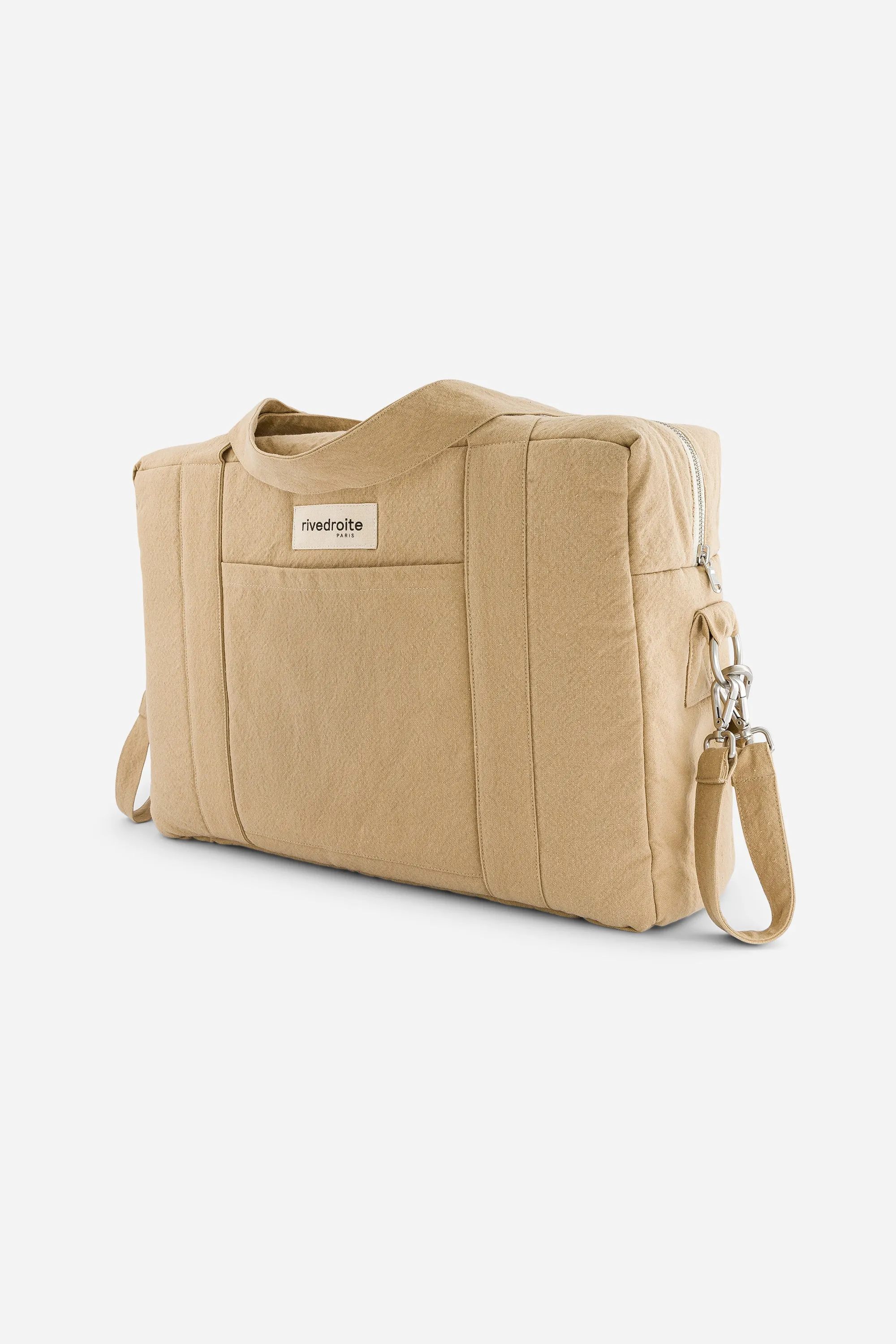 Darcy the anti diaper bag - Recycled cotton Beige
