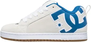 DC Shoes Men's Court Graffik Trainers, Off White Grey, 10.5 Men