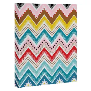Deny Designs Khristian A Howell, Nolita Chevrons, Art Canvas, Large, 24" x 30"