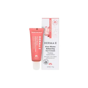 Derma E Pure Biome Balancing Eye Cream, 0.5 OZ