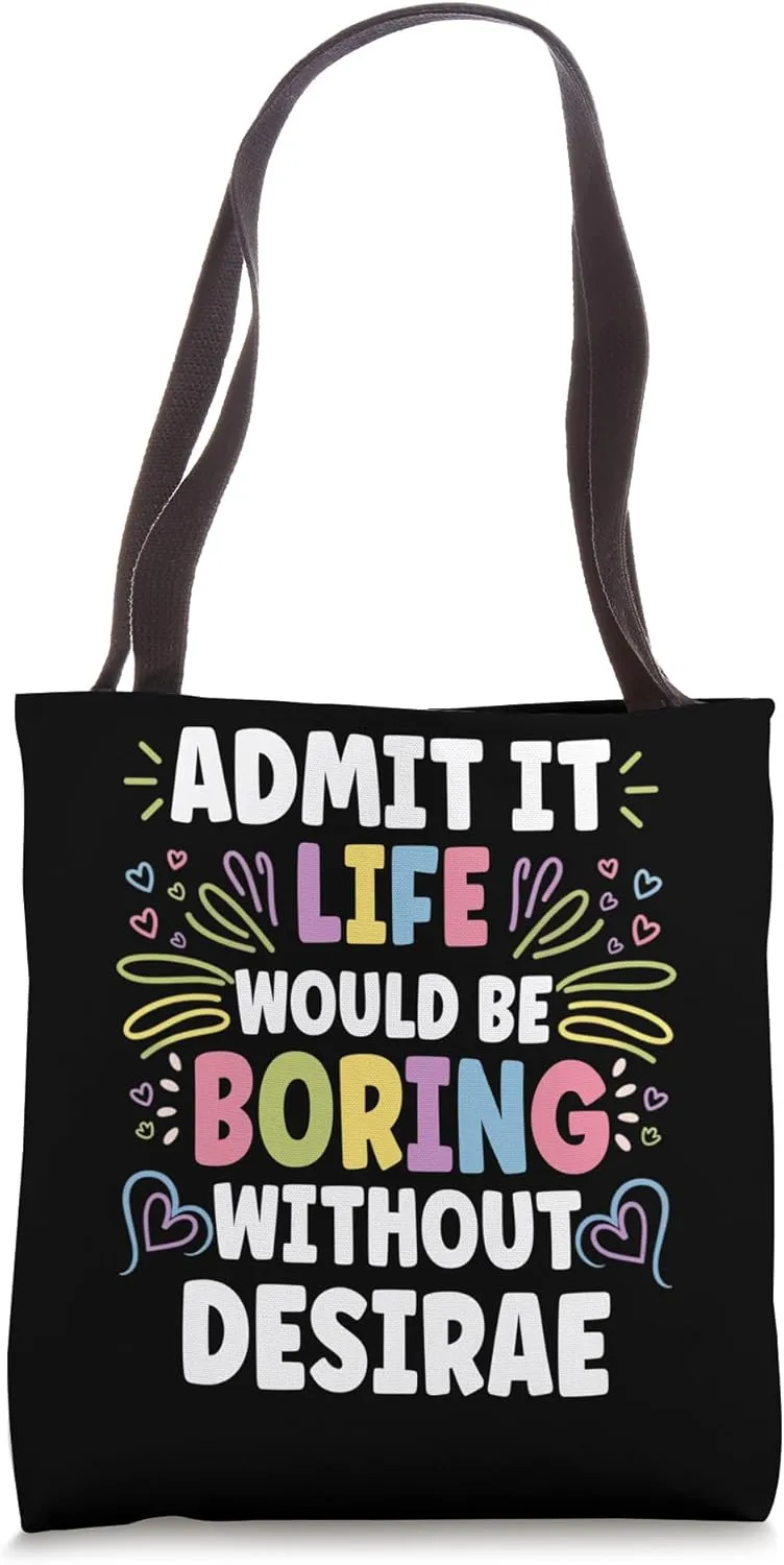 DESTINEE Personalized Name Funny Cute Custom DESTINEE Name Tote Bag