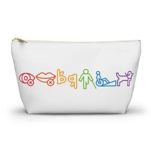 Disability Diversity Accessory Pouch w T-bottom