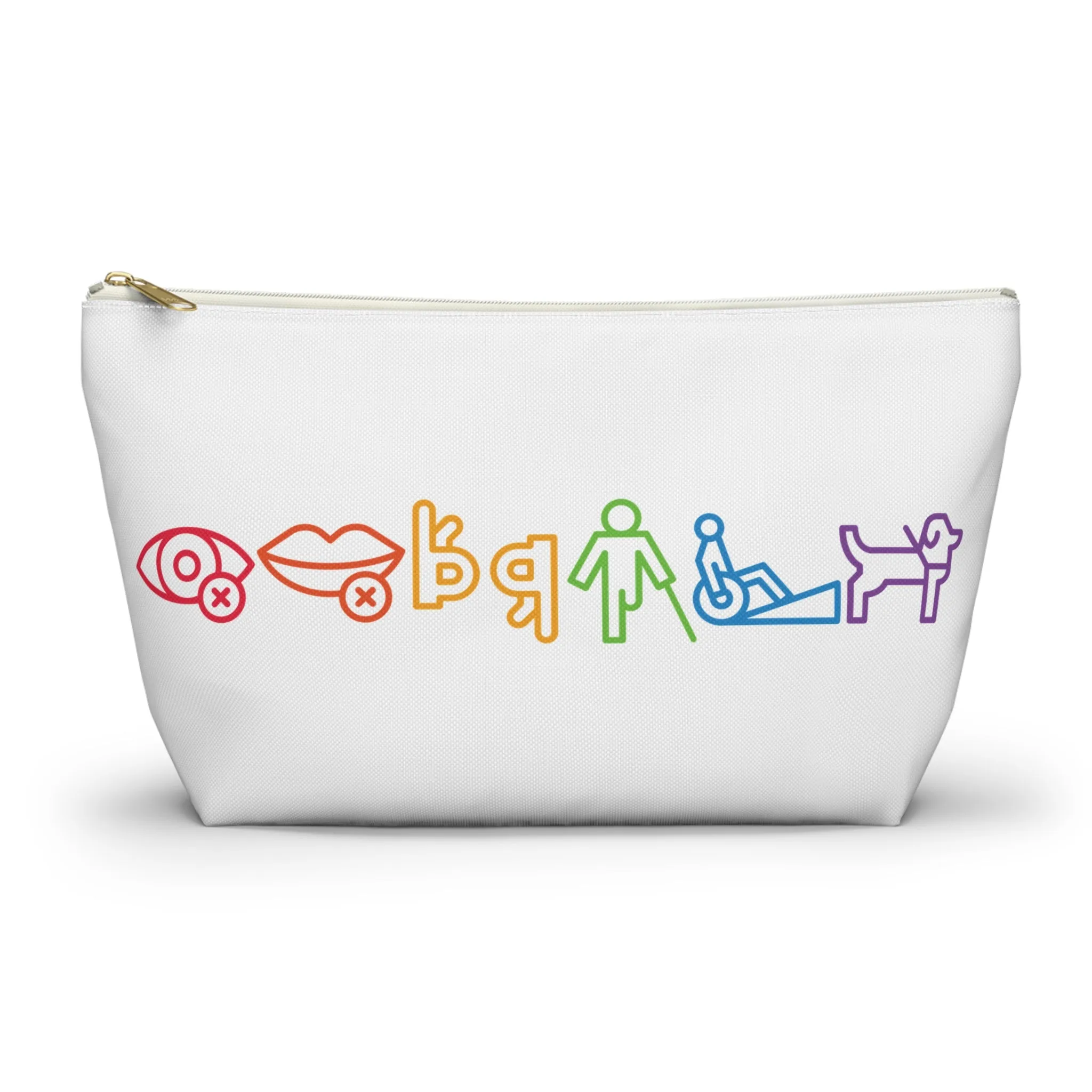 Disability Diversity Accessory Pouch w T-bottom