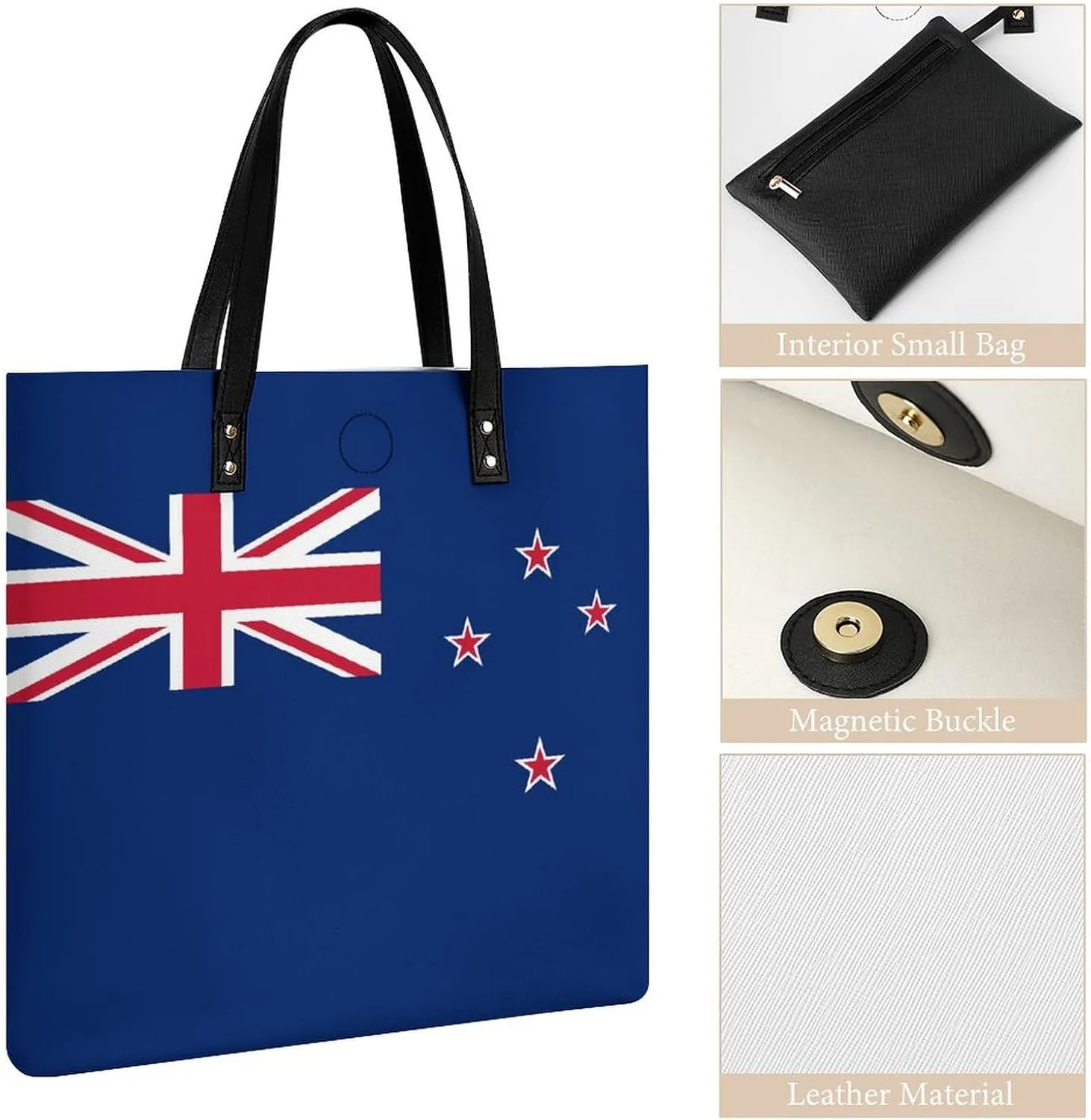 Djibouti Flag Women's Fashionable Leather Tote Bag Versatile Purse for Work and Leisure