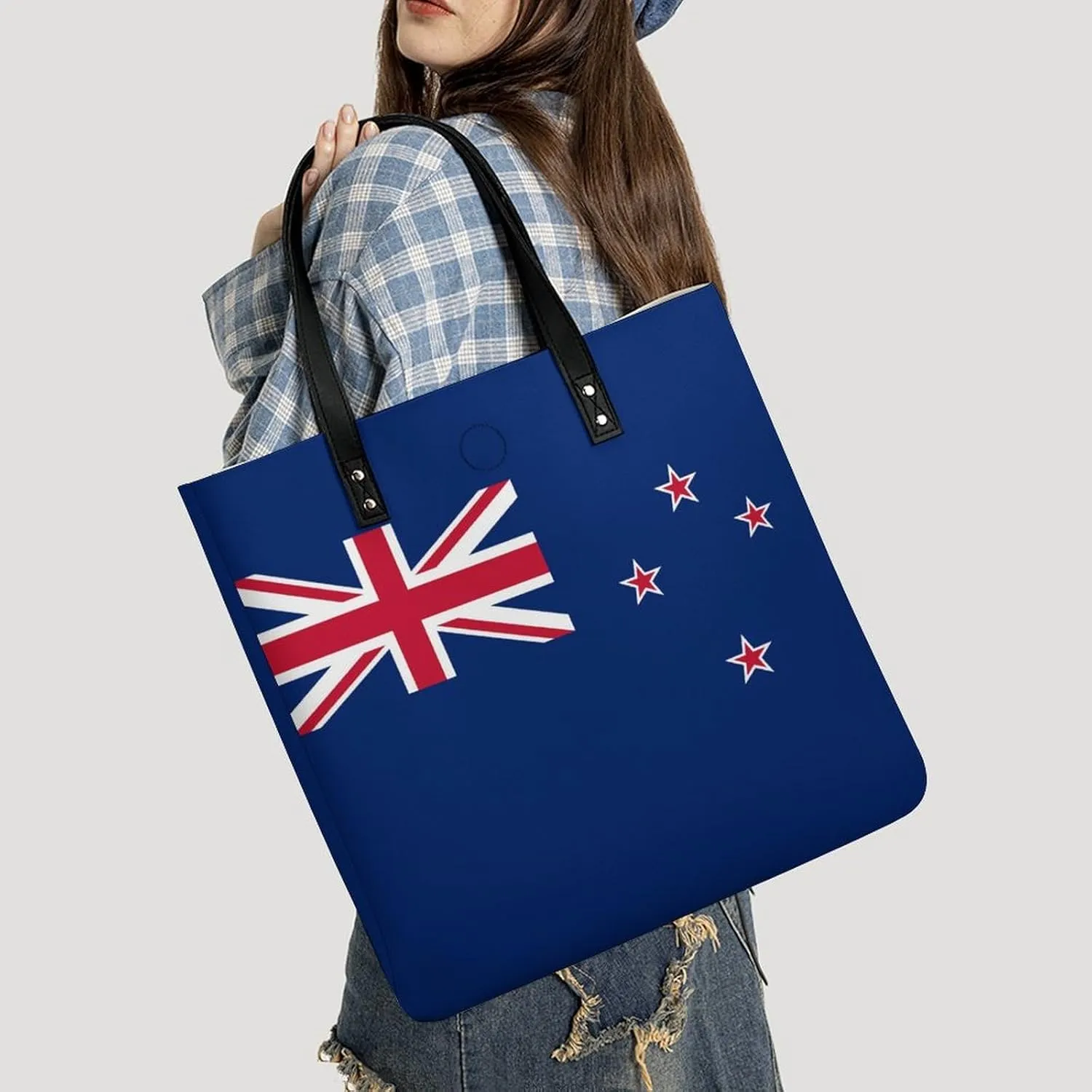 Djibouti Flag Women's Fashionable Leather Tote Bag Versatile Purse for Work and Leisure