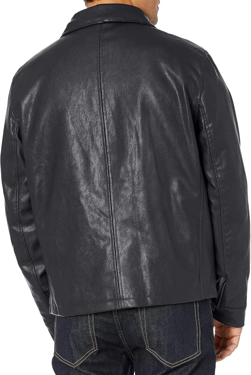 Dockers Men's James Faux Leather Jacket (Regular, Big & Tall Sizes)
