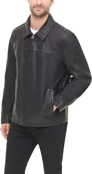 Dockers Men's James Faux Leather Jacket (Regular, Big & Tall Sizes)