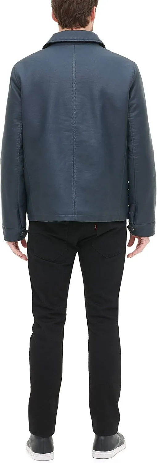Dockers Men's James Faux Leather Jacket (Regular, Big & Tall Sizes)