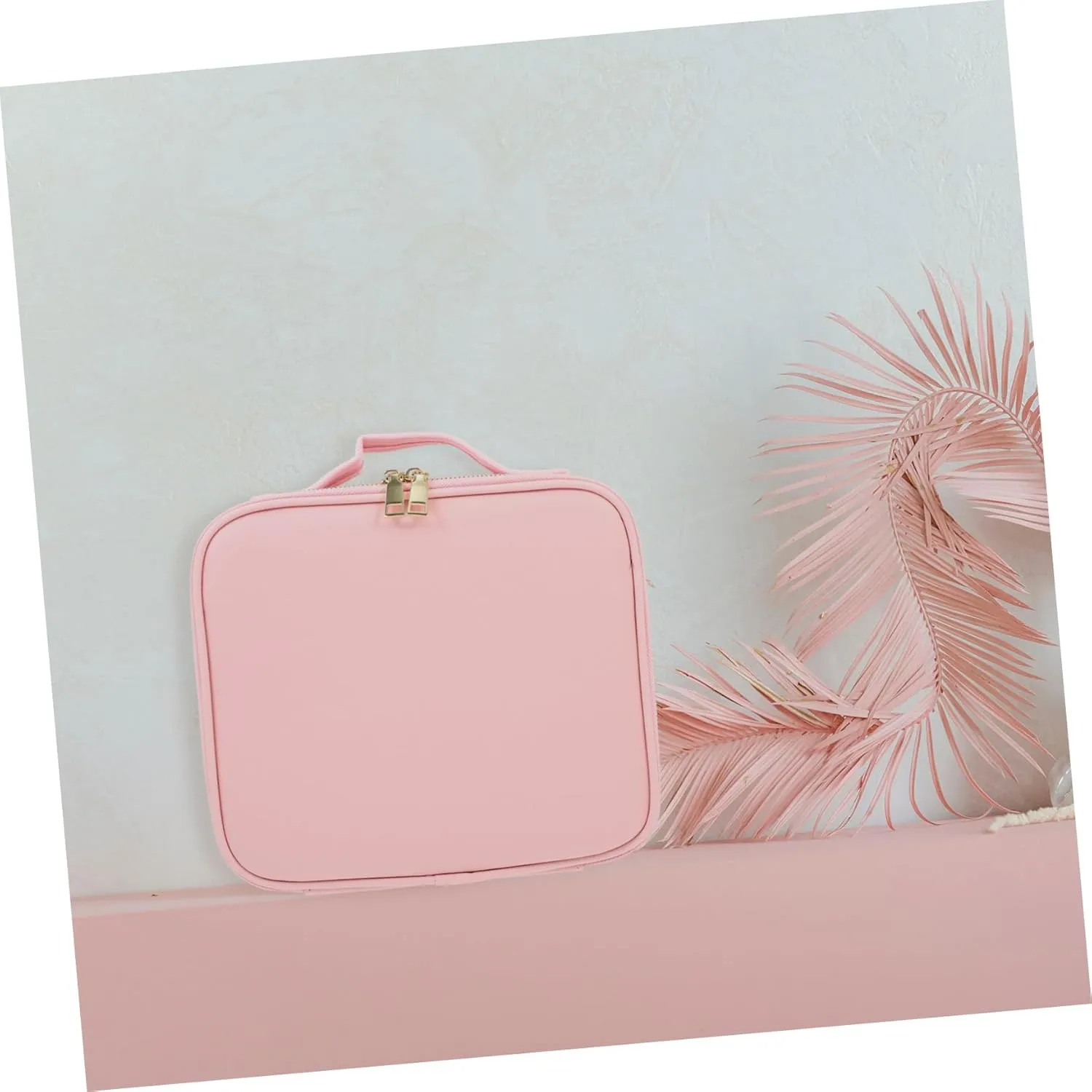 DOITOOL Makeup Travel Bag Toiletry Travel Bag Large Makeups Pouch Cosmetics Carrier Sturdy Compact