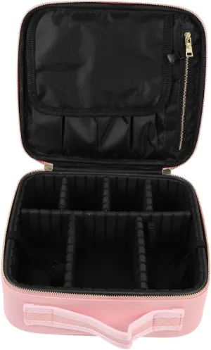 DOITOOL Makeup Travel Bag Toiletry Travel Bag Large Makeups Pouch Cosmetics Carrier Sturdy Compact