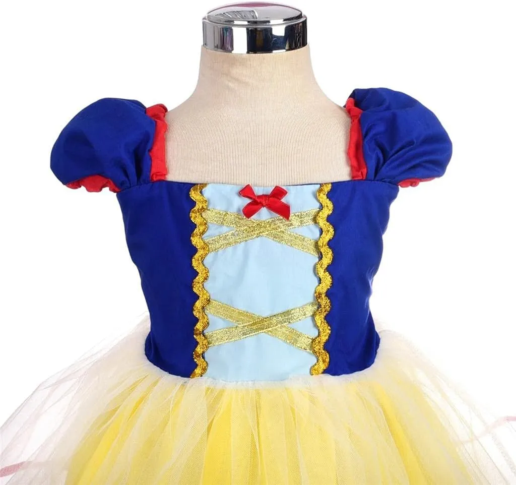 Dressy Daisy Princess Costumes Birthday Fancy Halloween Xmas Party Dresses Up for Baby Little Toddler Girls