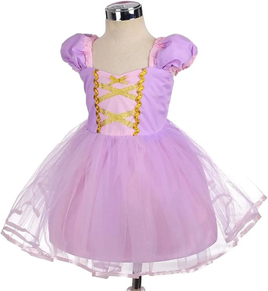 Dressy Daisy Princess Costumes Birthday Fancy Halloween Xmas Party Dresses Up for Baby Little Toddler Girls