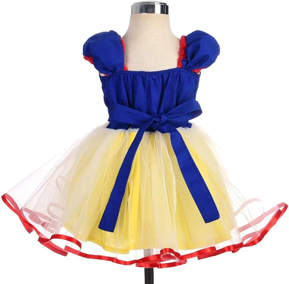 Dressy Daisy Princess Costumes Birthday Fancy Halloween Xmas Party Dresses Up for Baby Little Toddler Girls