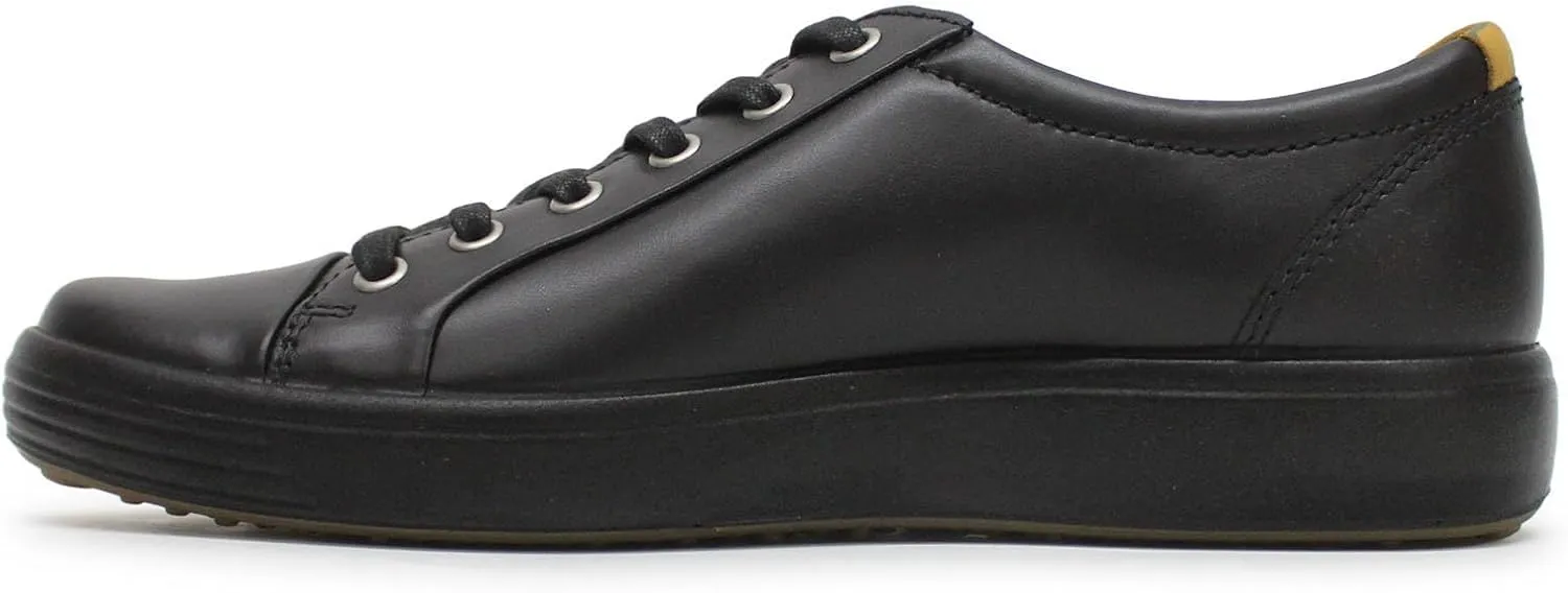 ECCO Mens Soft 7 430004 Leather Trainers