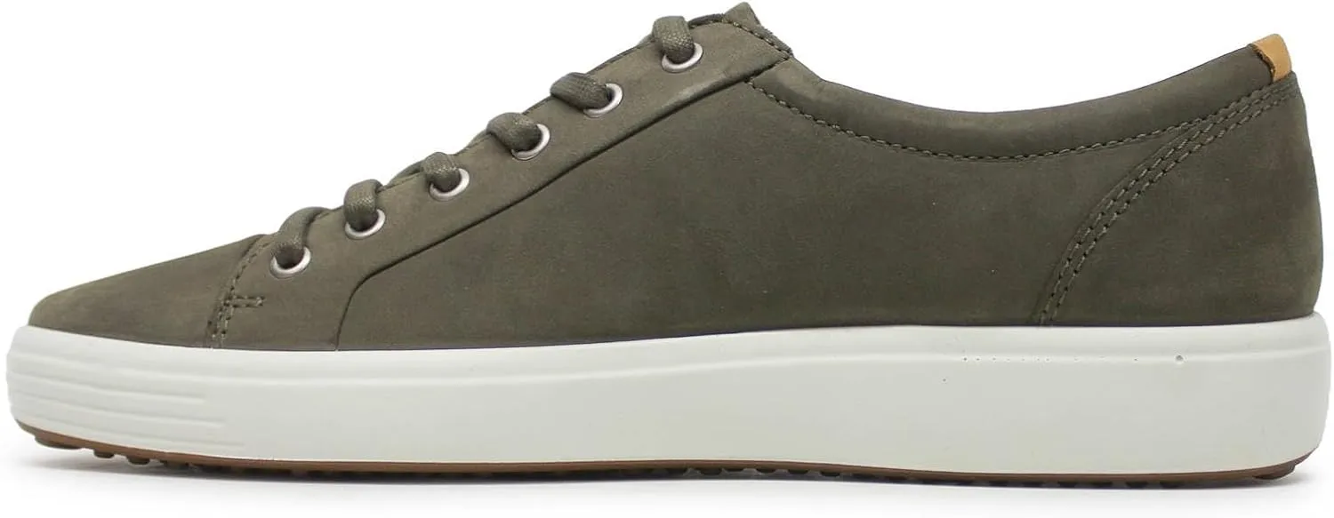 ECCO Mens Soft 7 430004 Leather Trainers