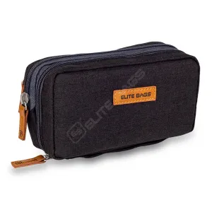 Elite Bags Isothermal Pouch for the Diabetic - Bitone Polyester - Black