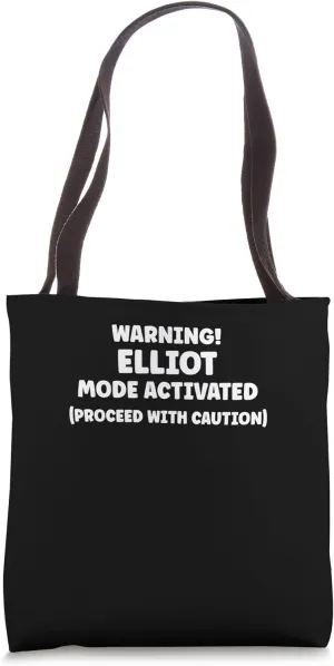 ELLIOT Personalized Women's Gift Custom ELLIOT Tote Bag