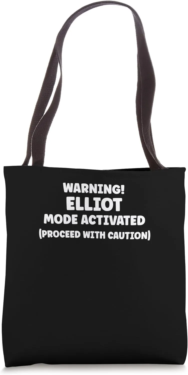 ELLIOT Personalized Women's Gift Custom ELLIOT Tote Bag