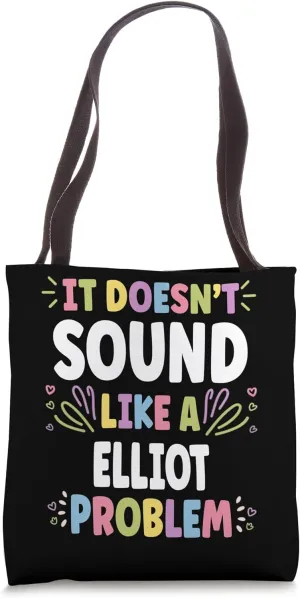 ELLIOT Personalized Women's Gift Custom ELLIOT Tote Bag