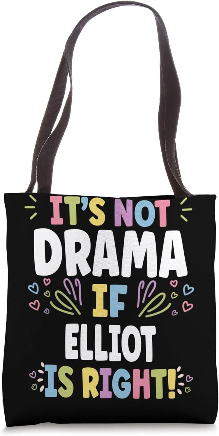 ELLIOT Personalized Women's Gift Custom ELLIOT Tote Bag
