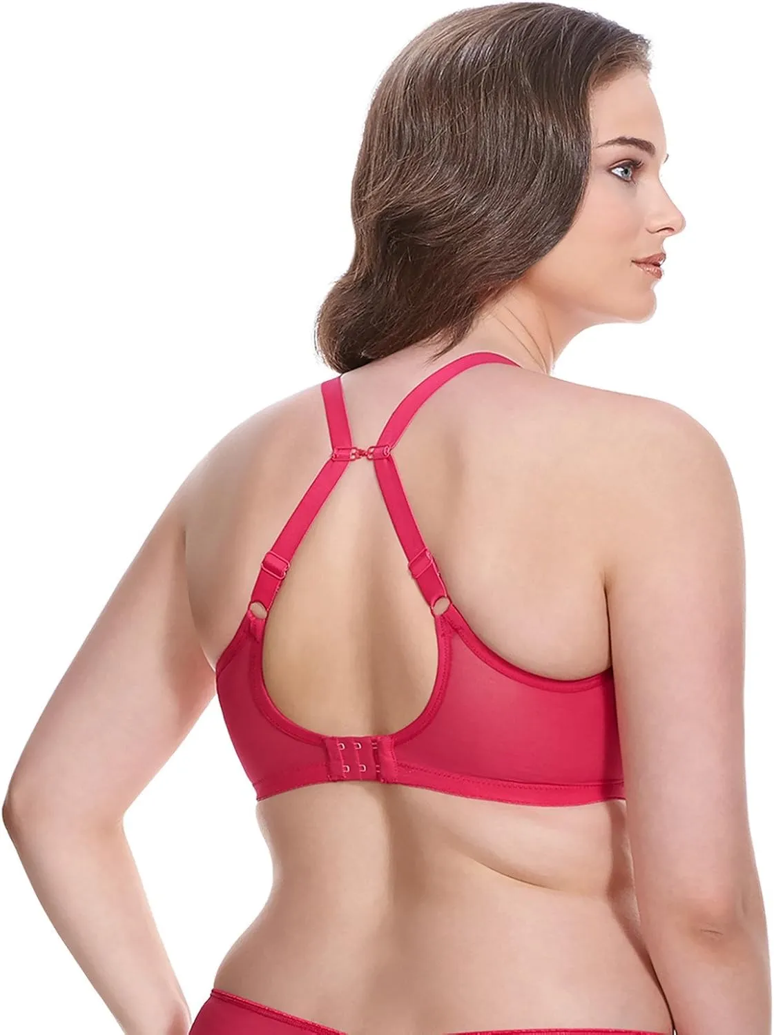 Elomi Women's Plus-Size Kiki Underwire Plunge Bra