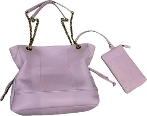 EvaLuLu Leather Quilted Bag