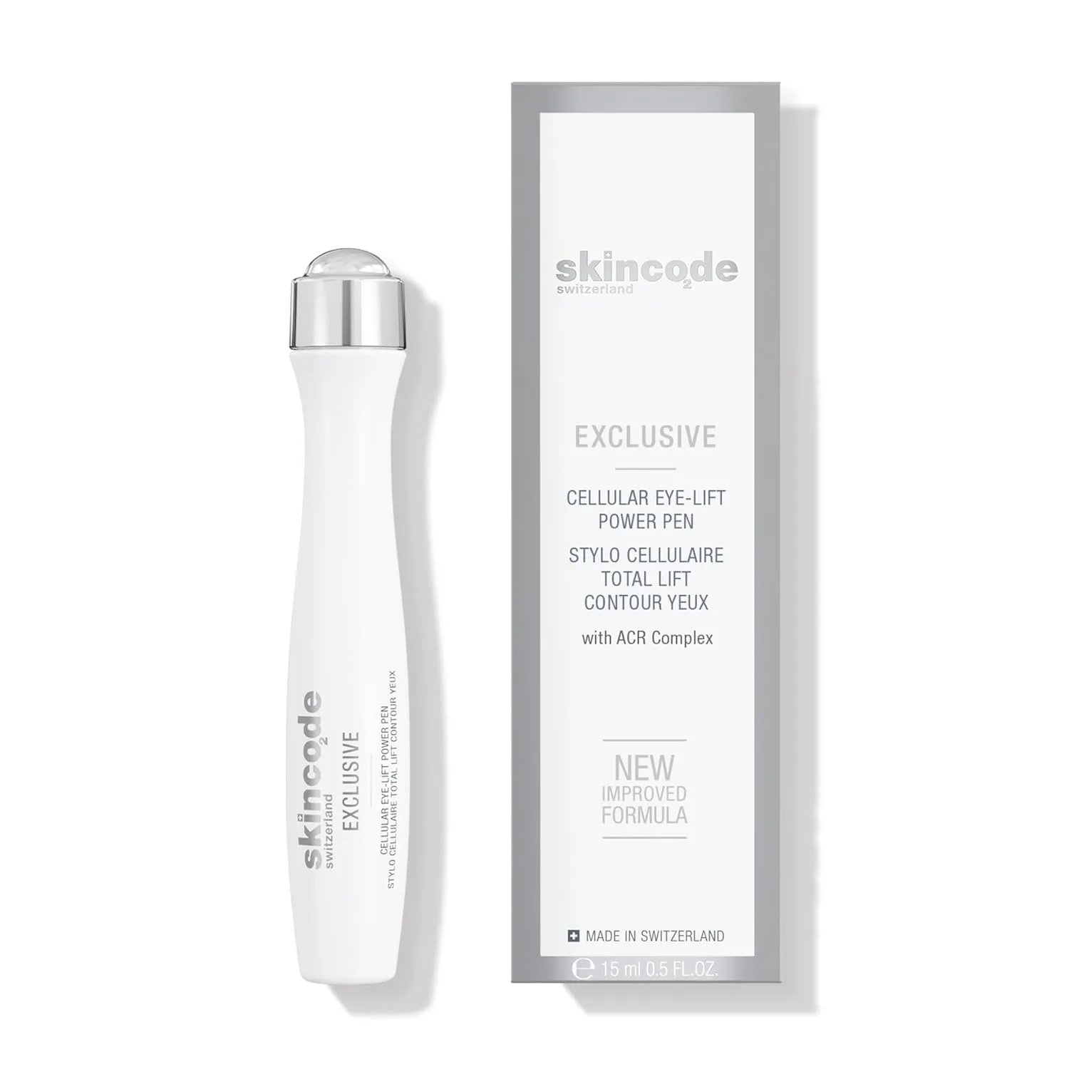 Exclusive Cellular EyeLift Power Pen | Cooling Eye Serum with ACR Complex for Puffiness, Dark Circles & Wrinkle Reduction |Under Eye Brightener & Hydrating Treatment with Hyaluronic Acid 15ml