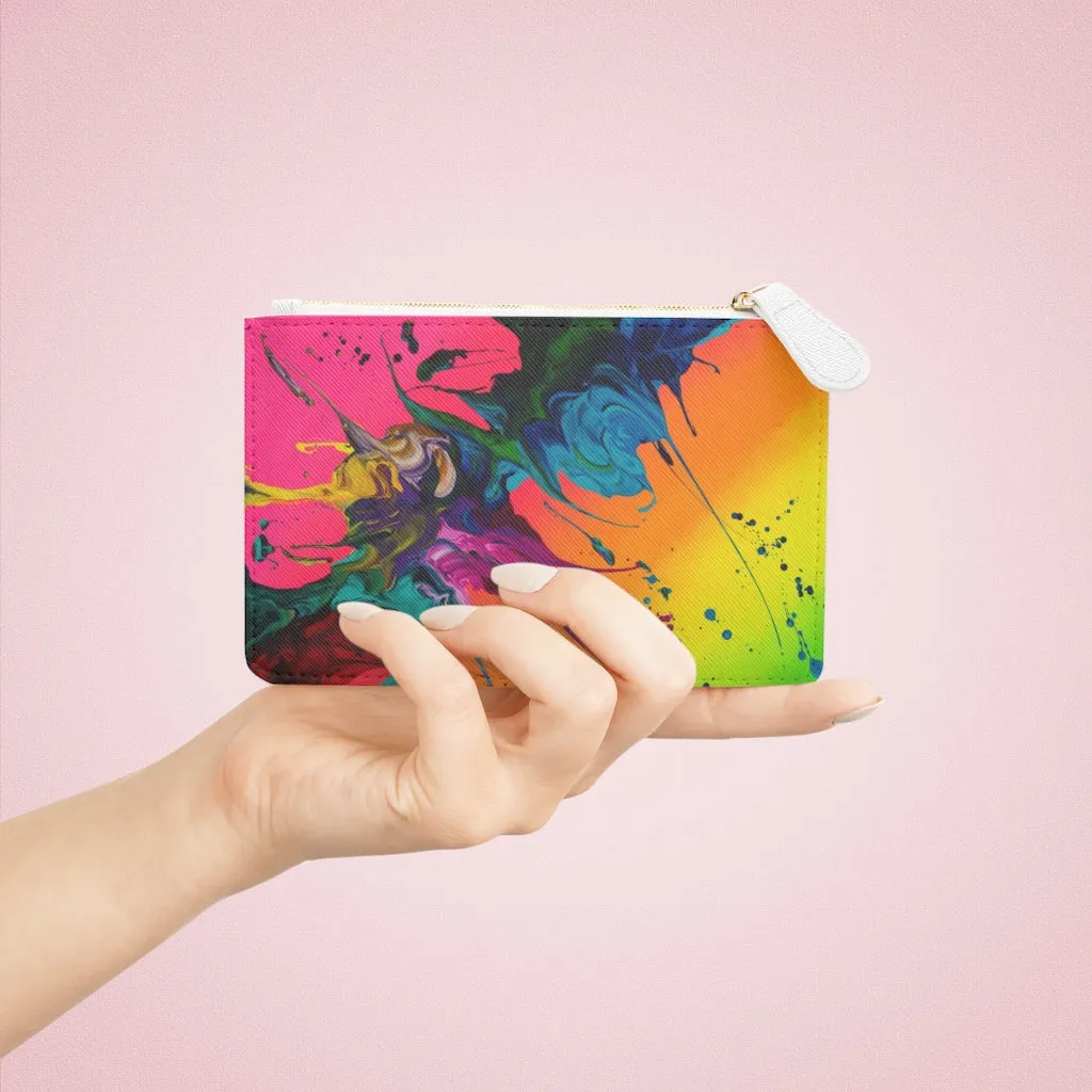 Eye Candy Small Kre8 Saffiano Clutch Bag
