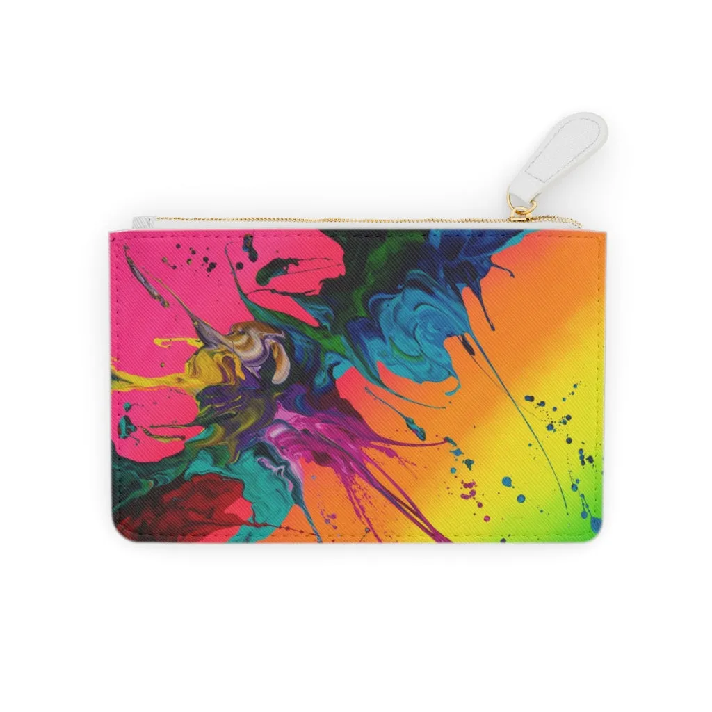 Eye Candy Small Kre8 Saffiano Clutch Bag